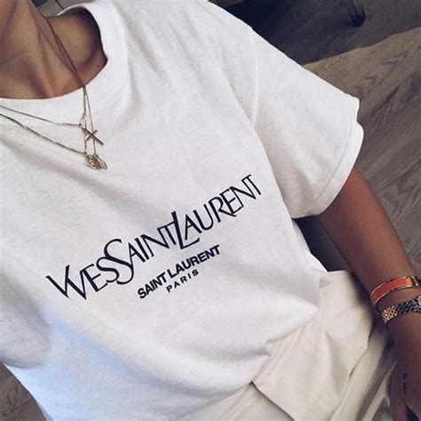 yves saint laurent tshirt damen